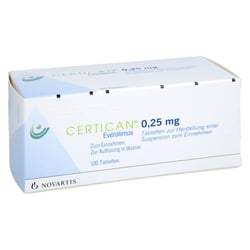 Certican 0,25 mg