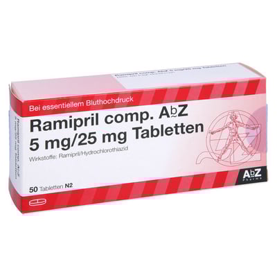 Ramipril comp. AbZ 5 mg/25 mg