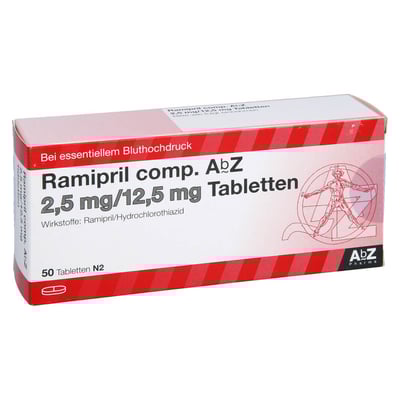 Ramipril comp. AbZ 2,5 mg/12,5 mg