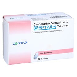 Candesartan Zentiva comp 32 mg/12,5 mg