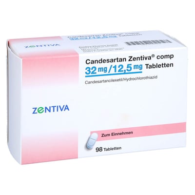 Candesartan Zentiva comp 32 mg/12,5 mg