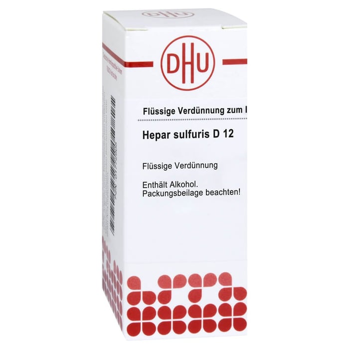 Hepar Sulfuris D 12 