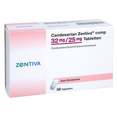 Candesartan Zentiva comp 32 mg/25 mg