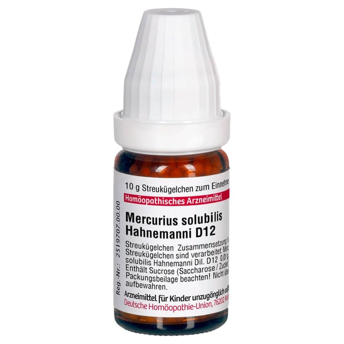 Mercurius Solubilis Hahnemanni D 12