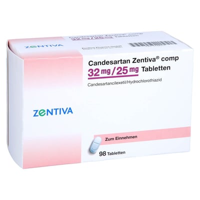 Candesartan Zentiva comp 32 mg/25 mg