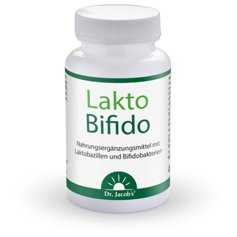 Dr. Jacob's LaktoBifido Darmflora Milchsäurebakterien 90 Kap