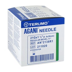 Agani Kanüle 21 G 38 mm grün