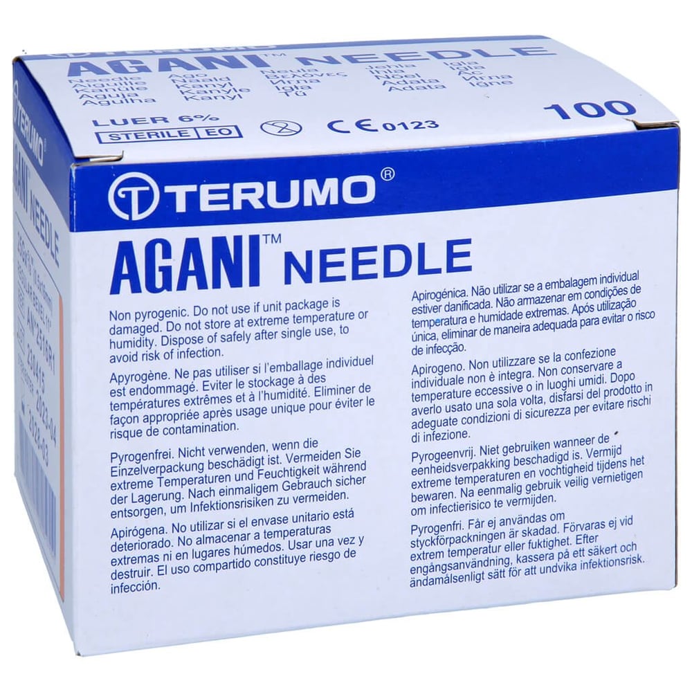 Agani Kanüle 25 G 16 mm orange
