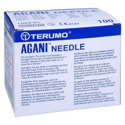 Agani Kanüle 25 G 16 mm orange