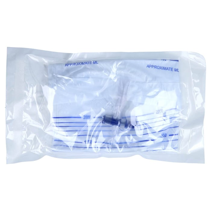 Urinbeutel 2l mit 90cm Schlauch steril