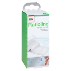 Ratioline acute Verbandmull gerollt 10cmx1m