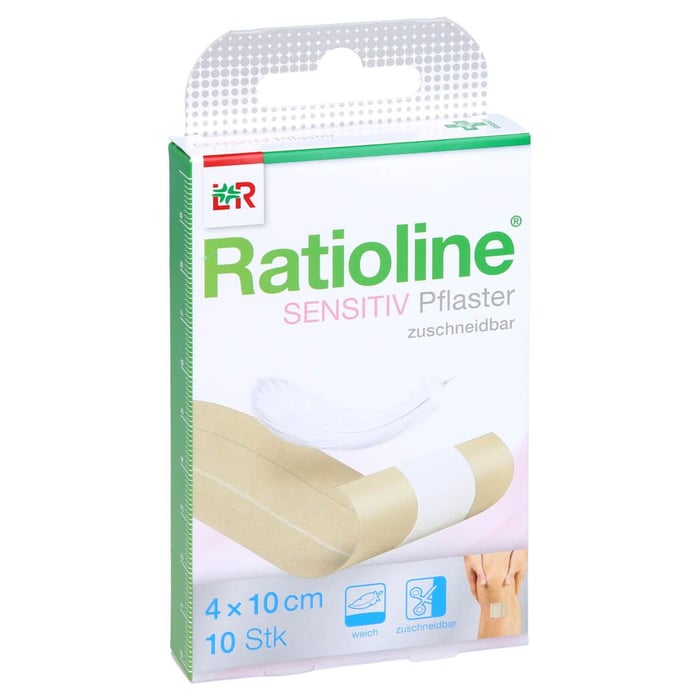 Ratioline sensitive Wundschnellverband 4cmx1m
