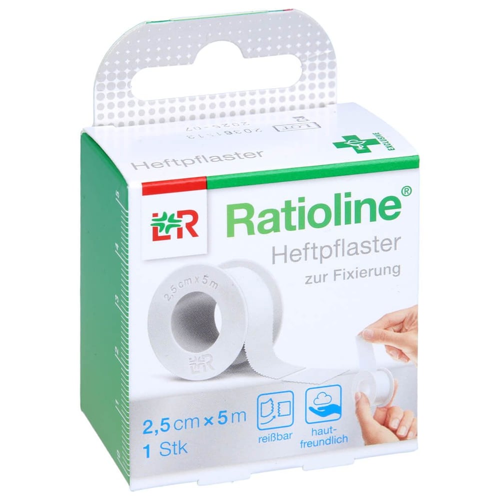 Ratioline acute Heftpflaster 2.5cmx5m