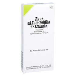 Aqua ad Iniectabilia ex Colonia