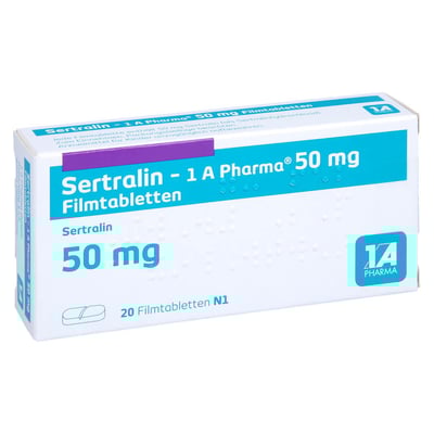 Sertralin - 1 A Pharma 50mg Filmtabletten