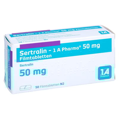 Sertralin - 1 A Pharma 50mg Filmtabletten