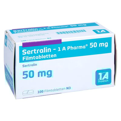 Sertralin - 1 A Pharma 50mg Filmtabletten