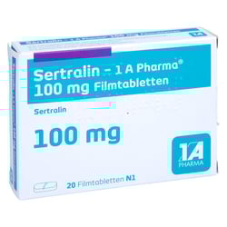 Sertralin - 1 A Pharma 100mg Filmtabletten