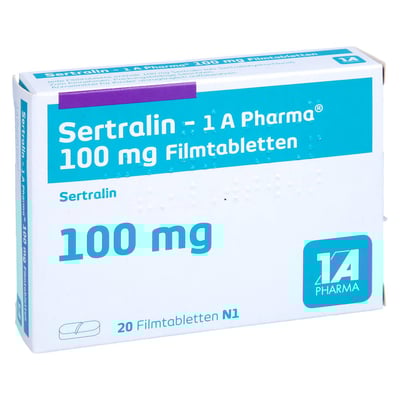 Sertralin - 1 A Pharma 100mg Filmtabletten