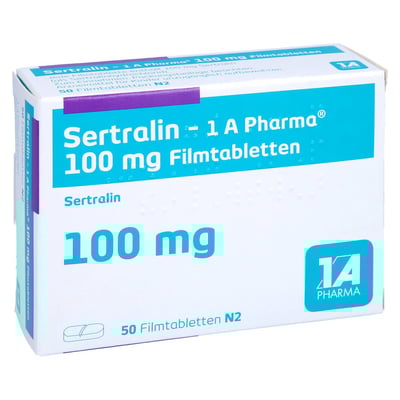 Sertralin - 1 A Pharma 100mg Filmtabletten