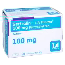 Sertralin - 1 A Pharma 100mg Filmtabletten