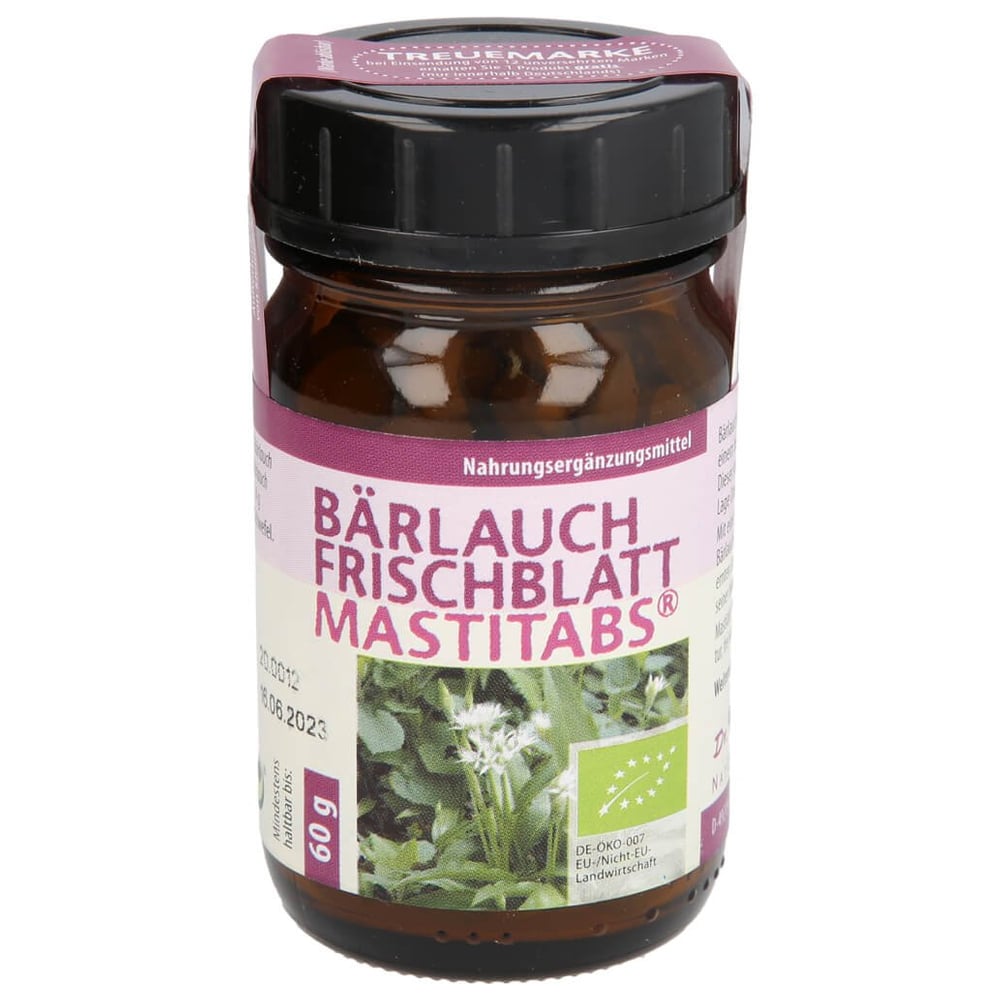 Bärlauch Frischblatt Mastitabs Dr. Pandalis