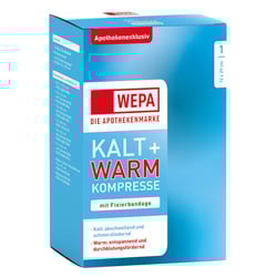 Kalt Warm Kompresse 12X29cm mit Fixierband
