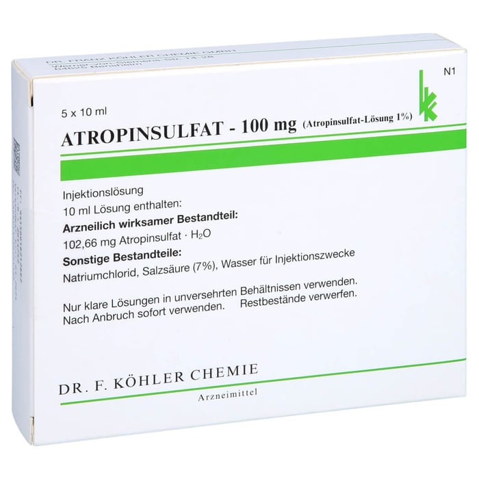 Atropinsulfat 100mg