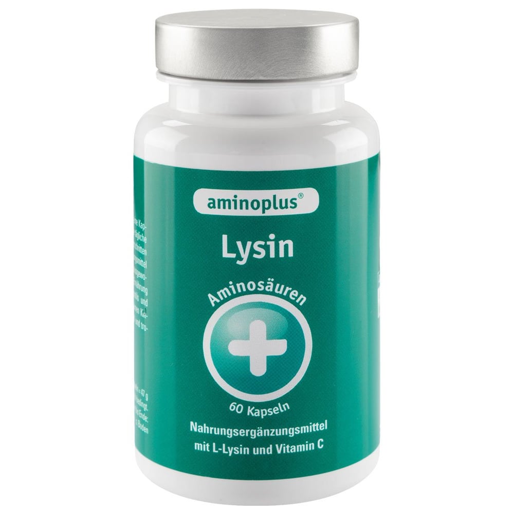 Aminoplus Lysin plus Vitamin C Kapseln