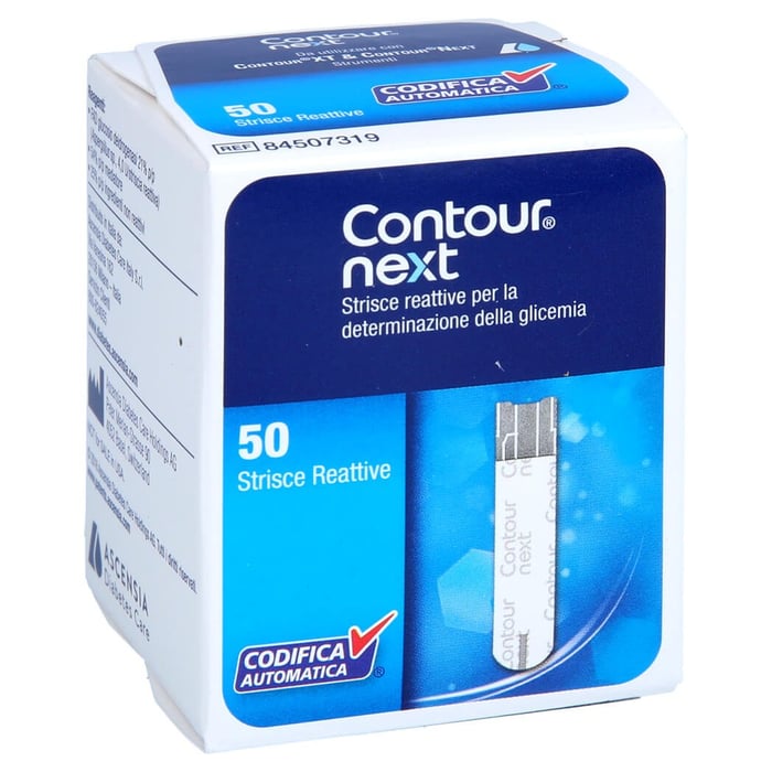 Contour next Sensoren Teststreifen