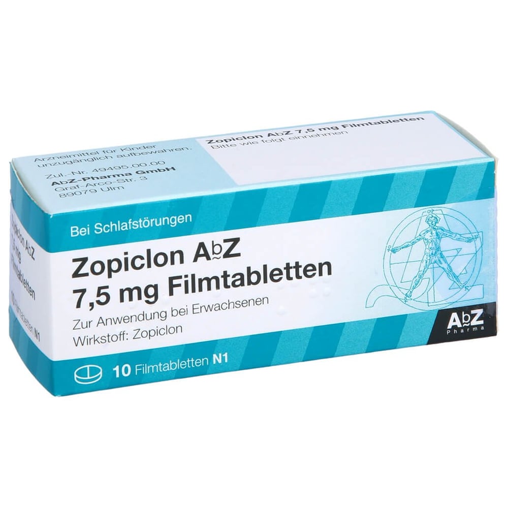 Zopiclon AbZ 7,5 mg