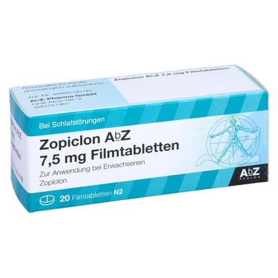 Zopiclon AbZ 7,5 mg