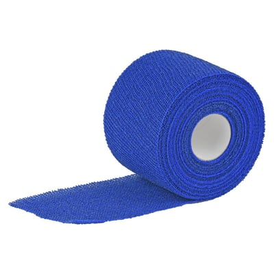 Urgomull haft color latexfrei blau 20mx8cm