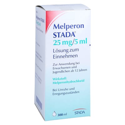Melperon STADA 25 mg/5 ml Lösung zum Einnehmen