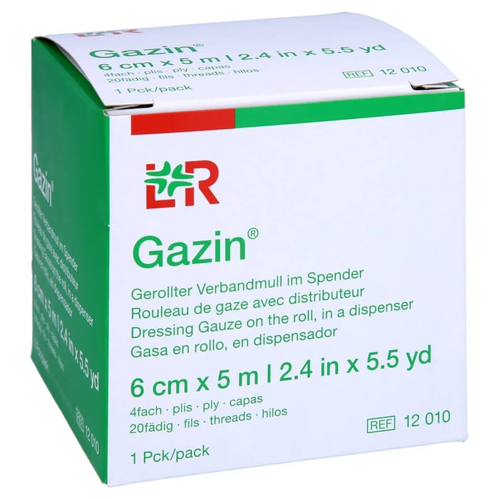 Gazin Verbandm 6cmx5m Ger