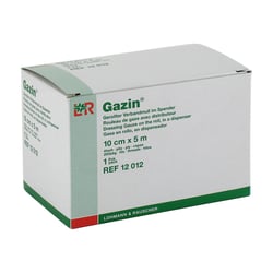 Gazin Verbandmull 10 cmx5 m 4fach gerollt