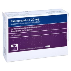 Pantoprazol - CT 20mg magensaftresistente Tabl.