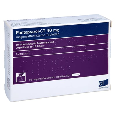 Pantoprazol - CT 40mg magensaftresistente Tabl.