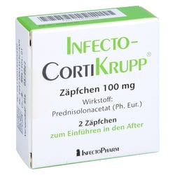 Infectocortikrupp Zäpfchen