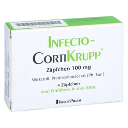 Infectocortikrupp Zäpfchen