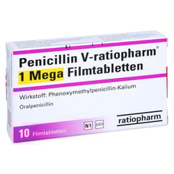 Penicillin V-ratiopharm 1 Mega