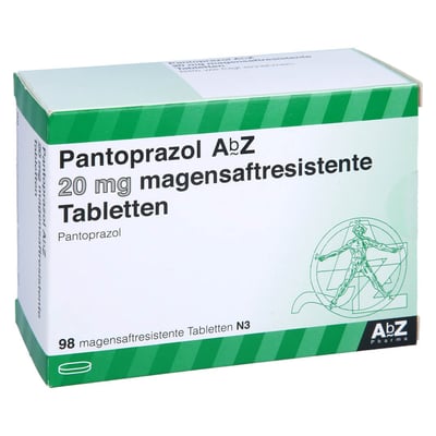 Pantoprazol AbZ 20 mg