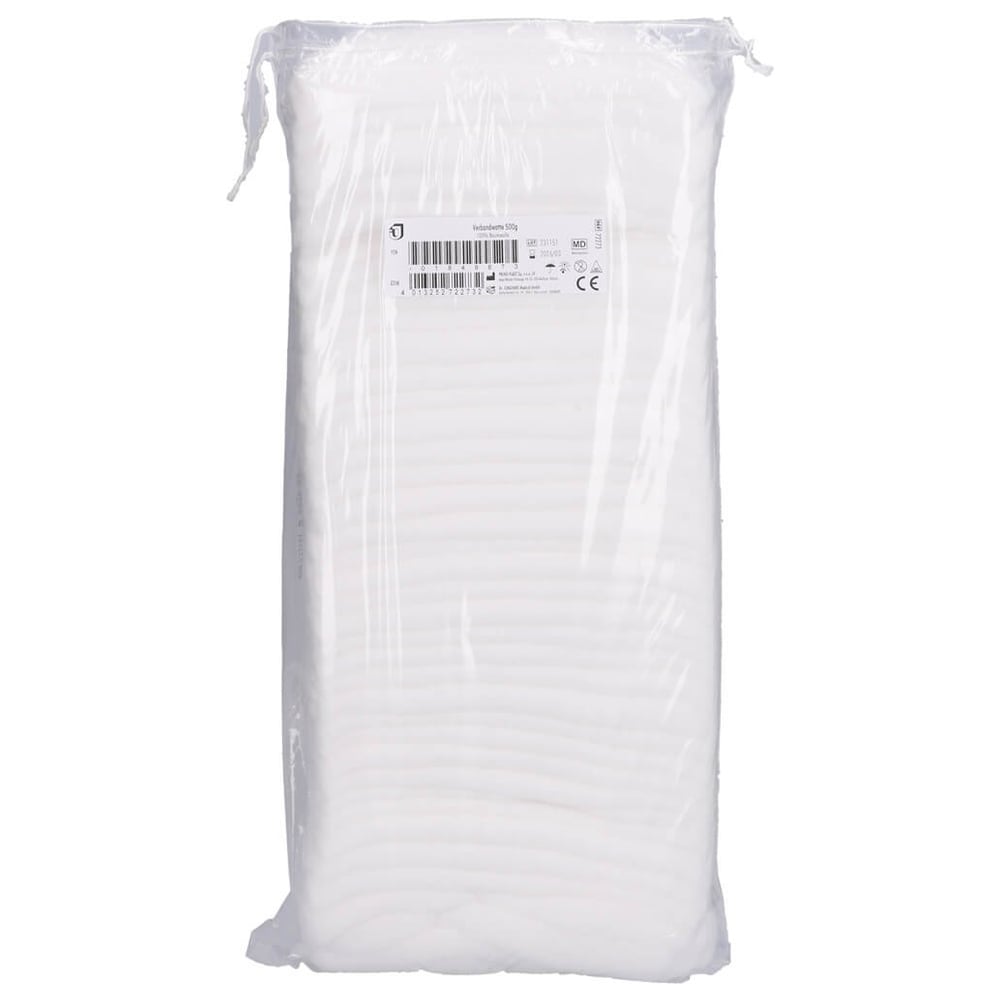 Verbandwatte zickzack 100% Baumwolle