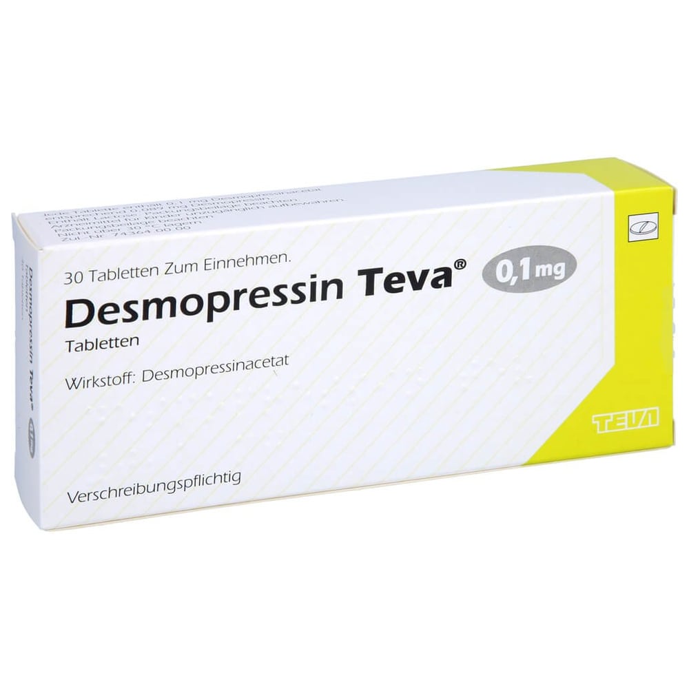 Desmopressin Teva 0.1mg Tabletten
