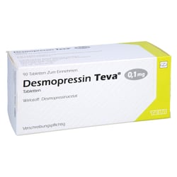 Desmopressin Teva 0,1 mg Tabletten