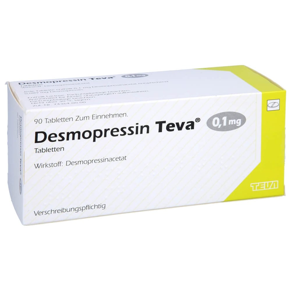 Desmopressin Teva 0.1mg Tabletten