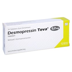 Desmopressin Teva 0.2mg Tabletten