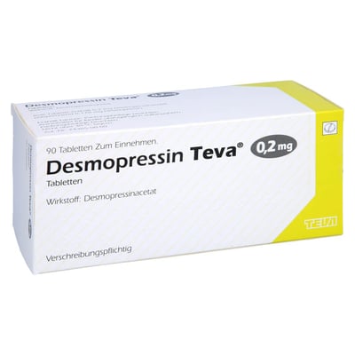 Desmopressin Teva 0,2 mg Tabletten Produktbild 1