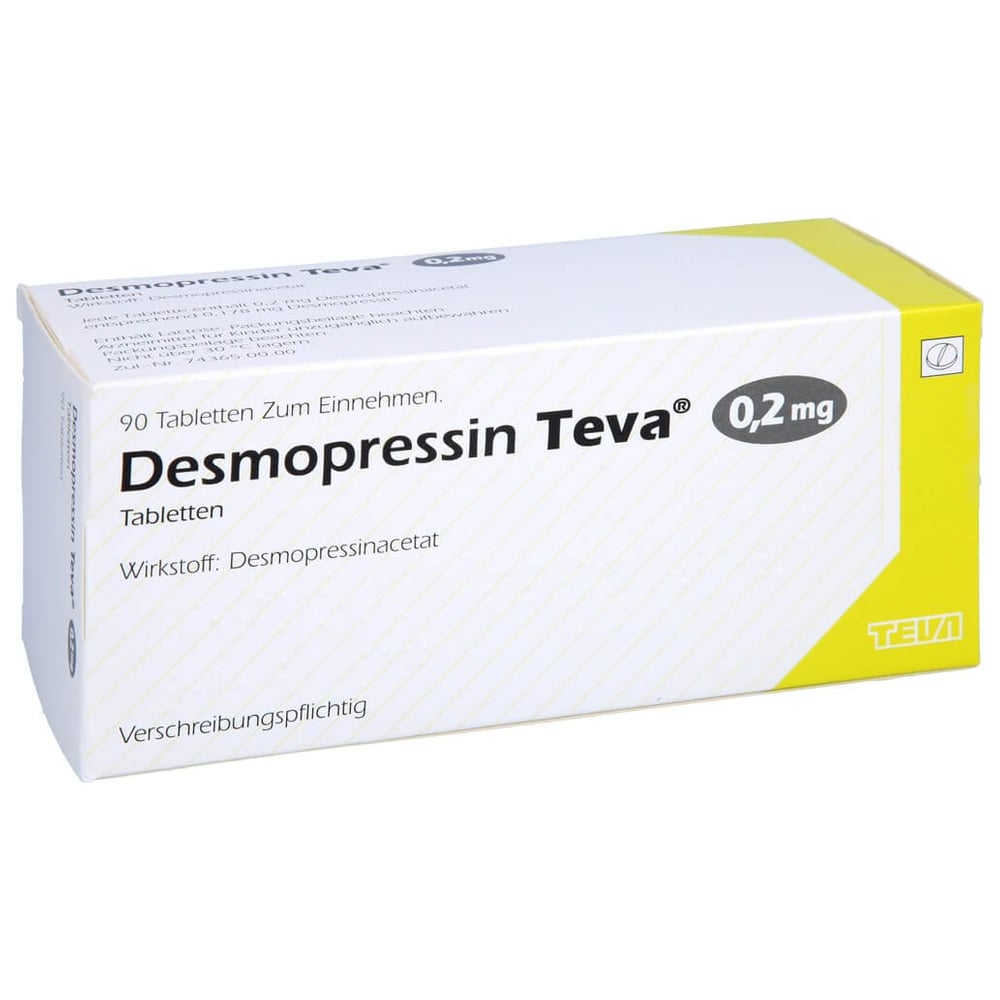 Desmopressin Teva 0.2mg Tabletten