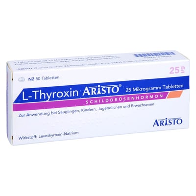 L-Thyroxin Aristo 25 Mikrogramm